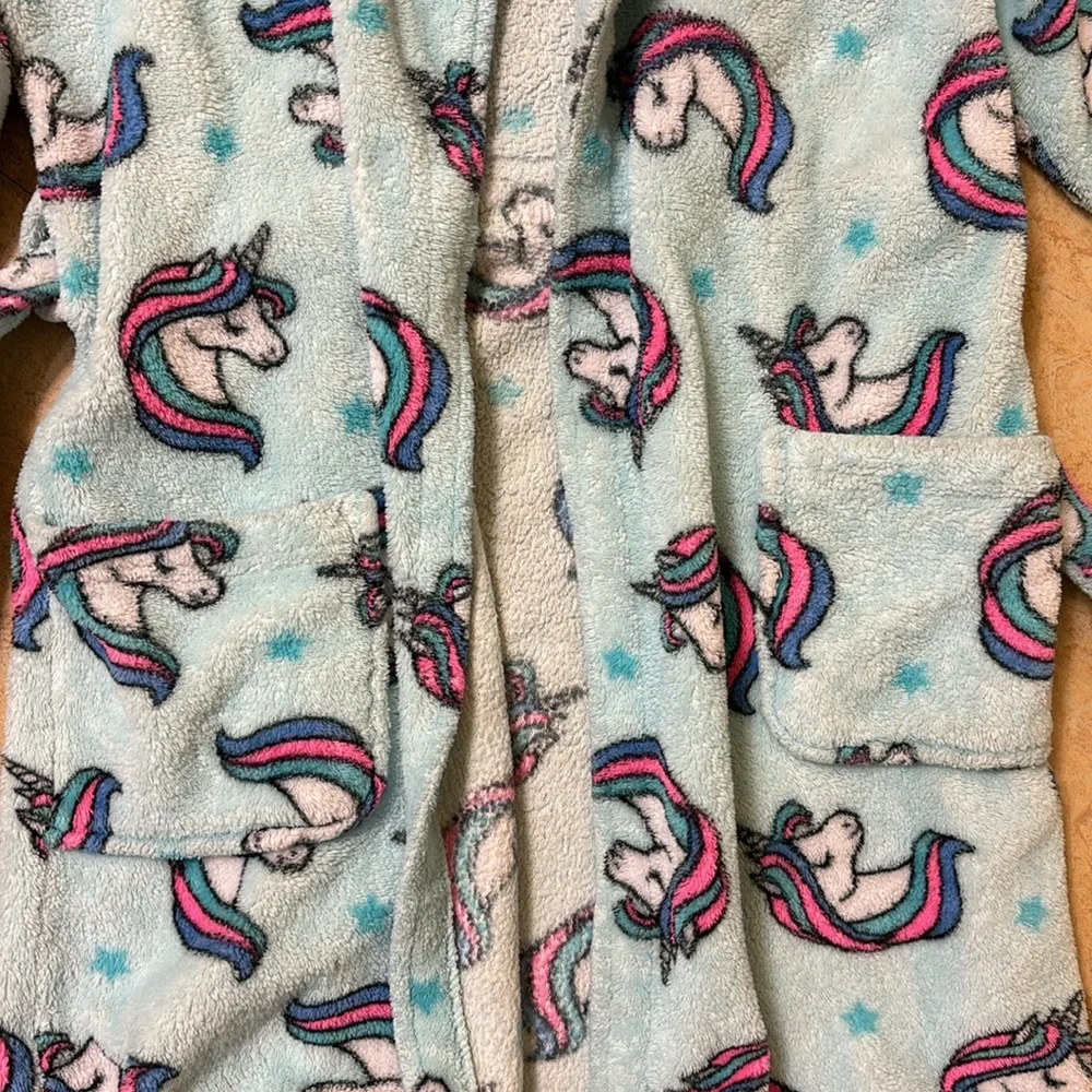 Kids Unicorn Bathrobe
